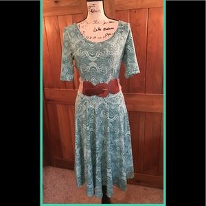 LuLaRoe Rare Owl Print Nicole Dress